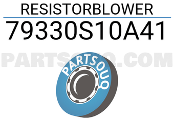 Honda 79330S10A41 RESISTORBLOWER