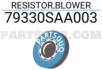 Honda 79330SAA003 RESISTOR,BLOWER