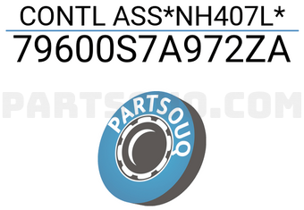 Honda 79600S7A972ZA CONTL ASS*NH407L*