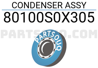 Honda 80100S0X305 CONDENSER ASSY