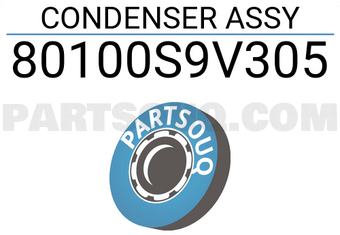 Honda 80100S9V305 CONDENSER ASSY