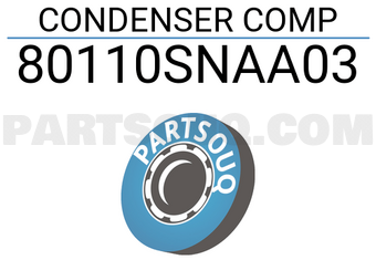 Honda 80110SNAA03 CONDENSER COMP