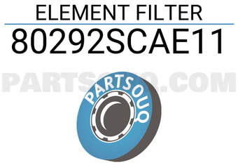 Honda 80292SCAE11 ELEMENT FILTER
