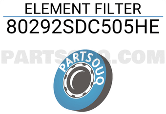 Honda 80292SDC505HE ELEMENT FILTER