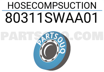 Honda 80311SWAA01 HOSECOMPSUCTION