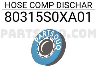 Honda 80315S0XA01 HOSE COMP DISCHAR