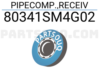 Honda 80341SM4G02 PIPECOMP.,RECEIV