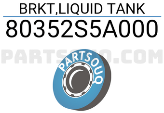 Honda 80352S5A000 BRKT,LIQUID TANK