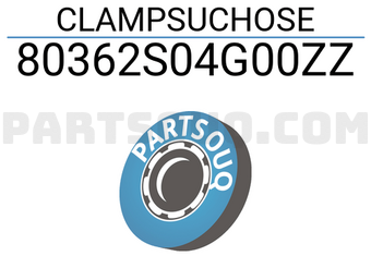 Honda 80362S04G00ZZ CLAMPSUCHOSE