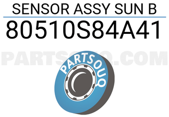 Honda 80510S84A41 SENSOR ASSY SUN B