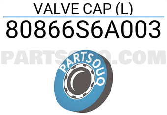 Honda 80866S6A003 VALVE CAP (L)