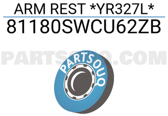 Honda 81180SWCU62ZB ARM REST *YR327L*