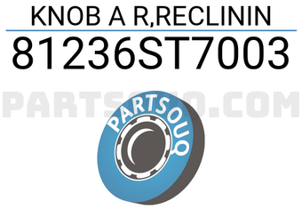Honda 81236ST7003 KNOB A R,RECLININ