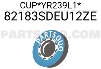 Honda 82183SDEU12ZE CUP*YR239L1*