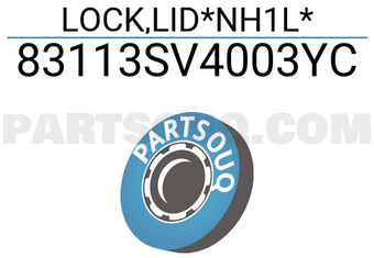 Honda 83113SV4003YC LOCK,LID*NH1L*