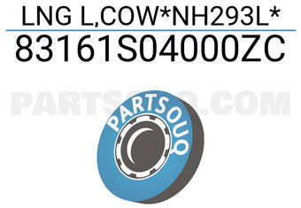 Honda 83161S04000ZC LNG L,COW*NH293L*