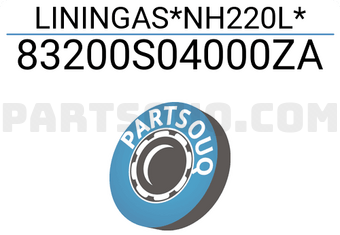 Honda 83200S04000ZA LININGAS*NH220L*