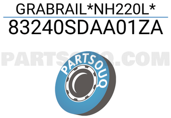 Honda 83240SDAA01ZA GRABRAIL*NH220L*
