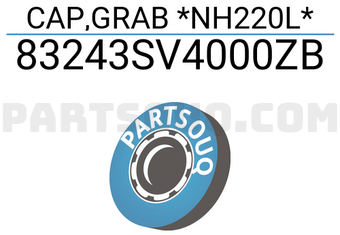 Honda 83243SV4000ZB CAP,GRAB *NH220L*