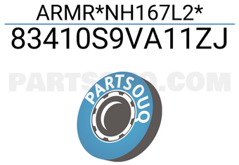 Honda 83410S9VA11ZJ ARMR*NH167L2*