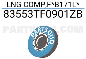 Honda 83553TF0901ZB LNG COMP,F*B171L*