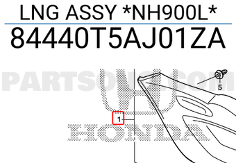 Honda 84440T5AJ01ZA LNG ASSY *NH900L*