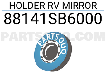 Honda 88141SB6000 HOLDER RV MIRROR