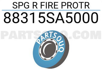 Honda 88315SA5000 SPG R FIRE PROTR