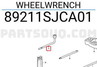Honda 89211SJCA01 WHEELWRENCH