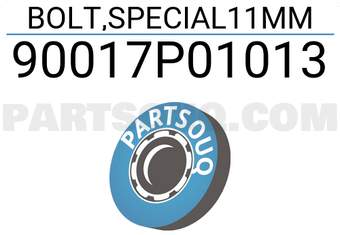 Honda 90017P01013 BOLT,SPECIAL11MM