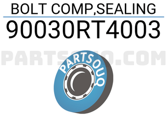 Honda 90030RT4003 BOLT COMP,SEALING