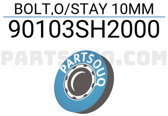 Honda 90103SH2000 BOLT,O/STAY 10MM