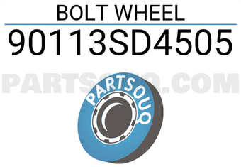 Honda 90113SD4505 BOLT WHEEL