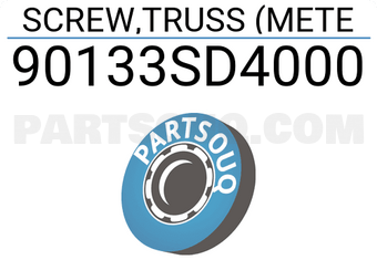 Honda 90133SD4000 SCREW,TRUSS (METE