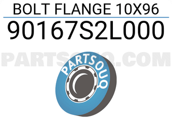 Honda 90167S2L000 BOLT FLANGE 10X96