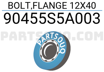 Honda 90455S5A003 BOLT,FLANGE 12X40