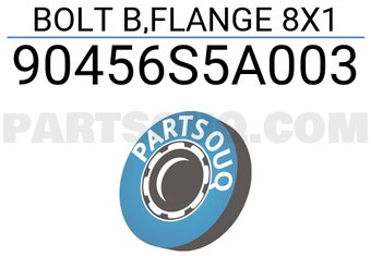 Honda 90456S5A003 BOLT B,FLANGE 8X1