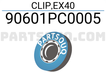 Honda 90601PC0005 CLIP,EX40