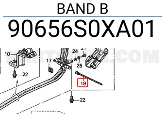 Honda 90656S0XA01 BAND B
