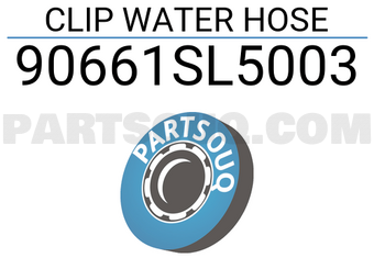 Honda 90661SL5003 CLIP WATER HOSE