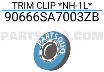 Honda 90666SA7003ZB TRIM CLIP *NH-1L*