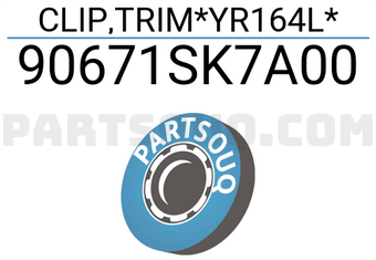 Honda 90671SK7A00 CLIP,TRIM*YR164L*