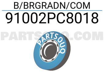 Honda 91002PC8018 B/BRGRADN/COM