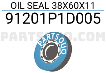 Honda 91201P1D005 OIL SEAL 38X60X11