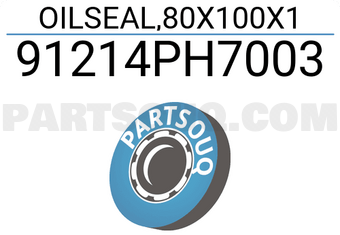 Honda 91214PH7003 OILSEAL,80X100X1