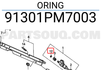 Honda 91301PM7003 ORING
