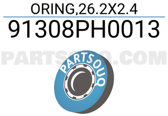 Honda 91308PH0013 ORING,26.2X2.4