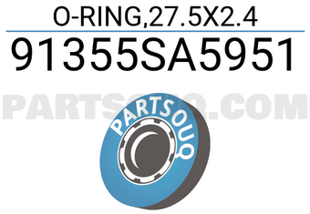 Honda 91355SA5951 O-RING,27.5X2.4
