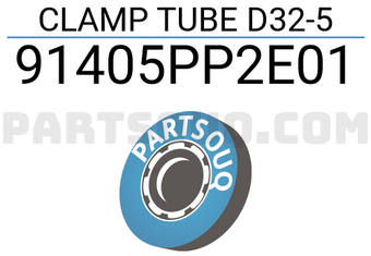 Honda 91405PP2E01 CLAMP TUBE D32-5
