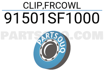 Honda 91501SF1000 CLIP,FRCOWL